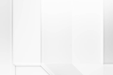 3 boyutlu geometrik arkaplan. Fütürist şablon. Minimalist zarif zemin. Son moda lüks kompozisyon. Karanlık elementleri olan birinci sınıf soyut duvar kâğıdı. Poster, broşür, sunum için tasarım.