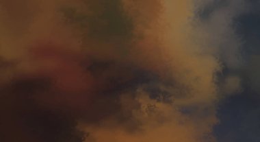 Modern fırça darbeleri. Poster, duvar sanatı, afiş, kart, kitap kapağı veya ambalaj için rahatlatıcı kompozisyonun yumuşak renkli çizimi. Pastel renklerle suluboya. 