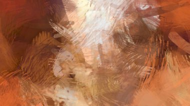 Soyut arkaplanda pürüzlü fırça darbeleri. Fırça boyası. Renkli boya darbeleri. Eşsiz duvar sanatı. Tuvaldeki modern sanat. Renkli çağdaş sanat eserleri.