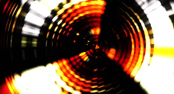 Відображення Обертання Світла Чорному Тлі Розкішні Вулички Світлі Шпалери Космічний — стокове фото