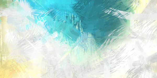 Rough Brushstrokes Abstract Background Brush Painting Color Strokes Paint Unique — Stock Photo, Image