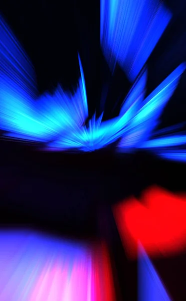 Kolorowe Żywe Błyski Energii Świetlnej Wypaczone Graficzne Tło Ruchu Dynamiczny — Zdjęcie stockowe