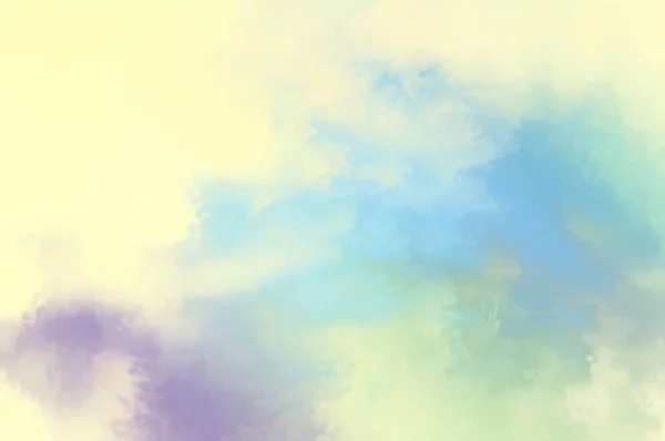 Modern Brush Strokes Painting Soft Color Painted Illustration Soothing Composition — Stock Photo, Image