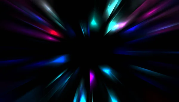 Explotion Glowing Star Dynamic Colorful Background Image Glow Lights Wallpaper — Stock Photo, Image