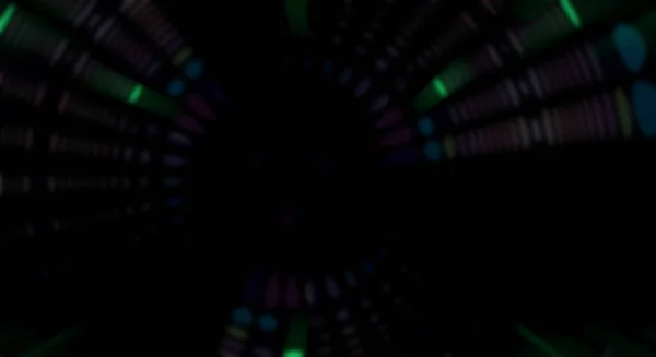 Περιστρεφόμενο Φως Δείχνουν Μαύρο Φόντο Αστραπές Πολυτέλειας Φωτεινή Ταπετσαρία Στροβιλισμού — Φωτογραφία Αρχείου