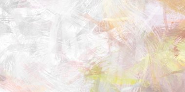 Soyut arkaplanda pürüzlü fırça darbeleri. Fırça boyası. Renkli boya darbeleri. Eşsiz duvar sanatı. Tuvaldeki modern sanat. Renkli çağdaş sanat eserleri.