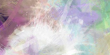 Soyut arkaplanda pürüzlü fırça darbeleri. Fırça boyası. Renkli boya darbeleri. Eşsiz duvar sanatı. Tuvaldeki modern sanat. Renkli çağdaş sanat eserleri.