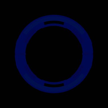 Fütürist dairesel gövde arayüzü elementi. Soyut çember geometrik arkaplan. Dijital teknolojinin grafiksel çizimi.