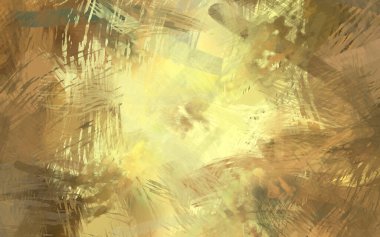 Soyut arkaplanda pürüzlü fırça darbeleri. Fırça boyası. Renkli boya darbeleri. Eşsiz duvar sanatı. Tuvaldeki modern sanat. Renkli çağdaş sanat eserleri.