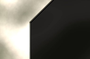 Üç boyutlu metalik doku. Uzay gemisi desenli yüzey. Aydınlık ve karanlık paneller. Fütürist soyut duvar kağıdı. Geometrik teknolojik yansıtıcı arkaplan.