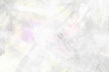 Soyut arkaplanda pürüzlü fırça darbeleri. Fırça boyası. Renkli boya darbeleri. Eşsiz duvar sanatı. Tuvaldeki modern sanat. Renkli çağdaş sanat eserleri.