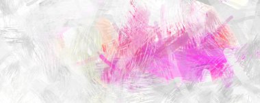 Soyut arkaplanda pürüzlü fırça darbeleri. Fırça boyası. Renkli boya darbeleri. Eşsiz duvar sanatı. Tuvaldeki modern sanat. Renkli çağdaş sanat eserleri.