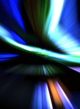 Renkli ışık enerjisi parlamaları. Çarpık grafik hareket arkaplanı. Dinamik patlama flaşı. Hızlanma efekti. Hızlı yüksek hız bulanıklaştırma arkaplanı. Işık teknolojisi soyut duvar kağıdı.
