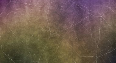 Çatlak grunge arka planı. Çatlak ve lekeli duvar kağıdı. Renkli çizilmiş şablon. Tasarımınız için doku ve elementler. Sıkıntılı desenli gotik duvar.