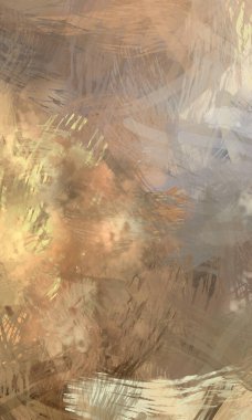 Soyut arkaplanda pürüzlü fırça darbeleri. Fırça boyası. Renkli boya darbeleri. Eşsiz duvar sanatı. Tuvaldeki modern sanat. Renkli çağdaş sanat eserleri.