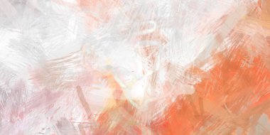 Soyut arkaplanda pürüzlü fırça darbeleri. Fırça boyası. Renkli boya darbeleri. Eşsiz duvar sanatı. Tuvaldeki modern sanat. Renkli çağdaş sanat eserleri.