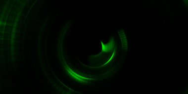 Parlayan neon ışıkları. Parlak sunum tasarım şablonu. Fotoğraf makinesi konsepti. Soyut arkaplan. Dönen ışık ışınları. Hareketli kavramsal duvar kağıdı. Grafik dijital illüstrasyon. 