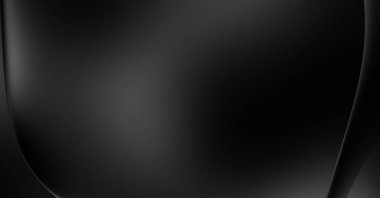 Web sitesi, poster, marka kimliği, broşür, sunum şablonu için lüks koyu bir arka plan. Dalgalı şekilli kaliteli tasarım. Dalgalanmalı soyut arkaplan. Pankart veya kapak tasarımı için dekorasyon.