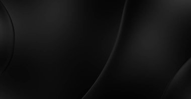 Web sitesi, poster, marka kimliği, broşür, sunum şablonu için lüks koyu bir arka plan. Dalgalı şekilli kaliteli tasarım. Dalgalanmalı soyut arkaplan. Pankart veya kapak tasarımı için dekorasyon.