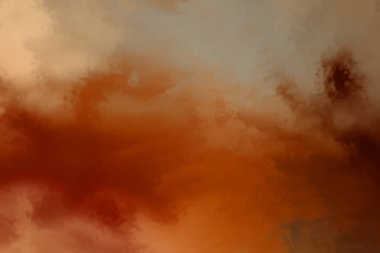 Modern fırça darbeleri. Poster, duvar sanatı, afiş, kart, kitap kapağı veya ambalaj için rahatlatıcı kompozisyonun yumuşak renkli çizimi. Pastel renklerle suluboya. 