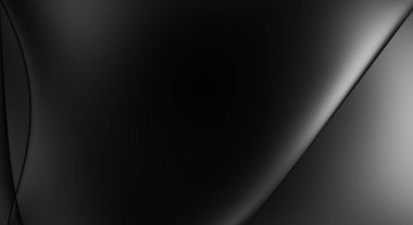 Web sitesi, poster, marka kimliği, broşür, sunum şablonu için lüks koyu bir arka plan. Dalgalı şekilli kaliteli tasarım. Dalgalanmalı soyut arkaplan. Pankart veya kapak tasarımı için dekorasyon.