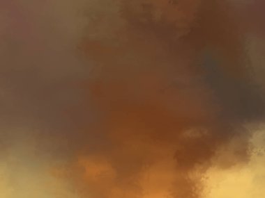 Modern fırça darbeleri. Poster, duvar sanatı, afiş, kart, kitap kapağı veya ambalaj için rahatlatıcı kompozisyonun yumuşak renkli çizimi. Pastel renklerle suluboya. 