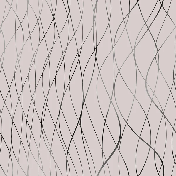 Patrón Sin Costuras Líneas Reflectantes Onduladas Lujoso Material Minimalista Motivo — Foto de Stock