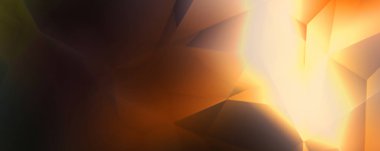 Işık yansıması soyutlaması. Fraktal arka plan. Geometrik kompozisyon soyut duvar kağıdı. Minimalist geometrik zemin. Poster, broşür, sunum, web sitesi için tasarım.