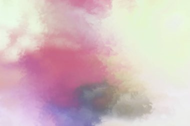 Modern fırça darbeleri. Poster, duvar sanatı, afiş, kart, kitap kapağı veya ambalaj için rahatlatıcı kompozisyonun yumuşak renkli çizimi. Pastel renklerle suluboya. 