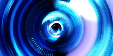 Fotoğraf makinesi konsepti. Soyut arkaplan. Dönen ışık ışınları. Hareketli kavramsal duvar kağıdı. Grafik dijital illüstrasyon. Parlayan neon ışıkları. Parlak sunum tasarım şablonu.