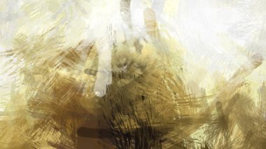 Soyut arkaplanda pürüzlü fırça darbeleri. Fırça boyası. Renkli boya darbeleri. Eşsiz duvar sanatı. Tuvaldeki modern sanat. Renkli çağdaş sanat eserleri.