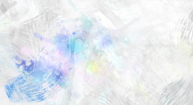 Soyut arkaplanda pürüzlü fırça darbeleri. Fırça boyası. Renkli boya darbeleri. Eşsiz duvar sanatı. Tuvaldeki modern sanat. Renkli çağdaş sanat eserleri.