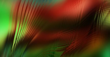 Soyut, enerjik bir arkaplan. Renkli, dalgalı duvar kâğıdı. Grafik konsept çizimi. Yumuşak dalgalı çizgiler. Girdap gibi renkli canlı şekiller..