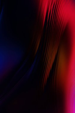 Soyut, enerjik bir arkaplan. Renkli, dalgalı duvar kâğıdı. Grafik konsept çizimi. Yumuşak dalgalı çizgiler. Girdap gibi renkli canlı şekiller..