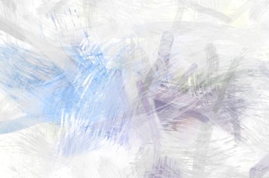 Soyut arkaplanda pürüzlü fırça darbeleri. Fırça boyası. Renkli boya darbeleri. Eşsiz duvar sanatı. Tuvaldeki modern sanat. Renkli çağdaş sanat eserleri.