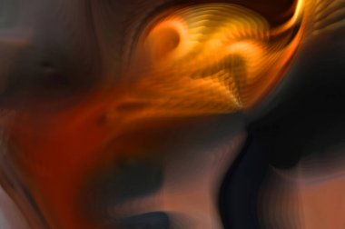 Hareketli girdapların soyut çizimi. Titreşimli renkli kıvrımların dönen akışı. Kıvrımlı ve kıvrımlı arka plan ve çizgiler. Garip duvar kâğıdı tasarımı. Dalgalanma arkaplanı.