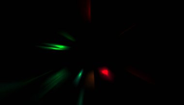 Explotion of glowing star. Dynamic colorful background image. Glow lights wallpaper. Vibrant template for your design. clipart