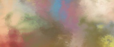 Modern fırça darbeleri. Poster, duvar sanatı, afiş, kart, kitap kapağı veya ambalaj için rahatlatıcı kompozisyonun yumuşak renkli çizimi. Pastel renklerle suluboya. 