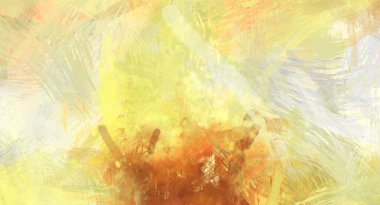 Soyut arkaplanda pürüzlü fırça darbeleri. Fırça boyası. Renkli boya darbeleri. Eşsiz duvar sanatı. Tuvaldeki modern sanat. Renkli çağdaş sanat eserleri.