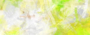 Soyut arkaplanda pürüzlü fırça darbeleri. Fırça boyası. Renkli boya darbeleri. Eşsiz duvar sanatı. Tuvaldeki modern sanat. Renkli çağdaş sanat eserleri.