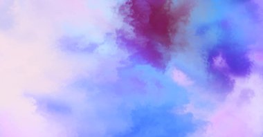 Modern fırça darbeleri. Poster, duvar sanatı, afiş, kart, kitap kapağı veya ambalaj için rahatlatıcı kompozisyonun yumuşak renkli çizimi. Pastel renklerle suluboya. 