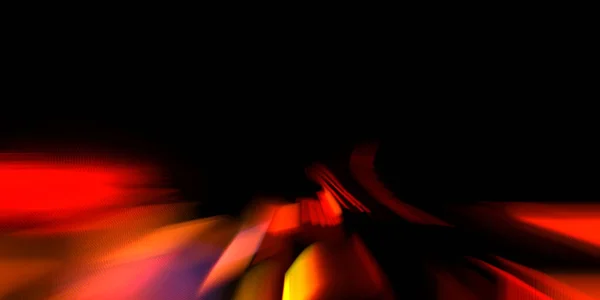 Energy Burst Beautiful Vivid Colors Dynamic Rays Light Isolated Black — Stock Photo, Image