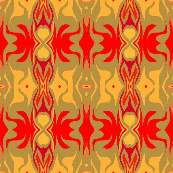 Seamless Minimalist Material Tribal Inspired Pattern Elegant Wallpaper Simple Shapes — Stock Photo, Image