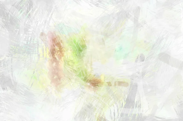 Rough Brushstrokes Abstract Background Brush Painting Color Strokes Paint Unique — Stock Photo, Image