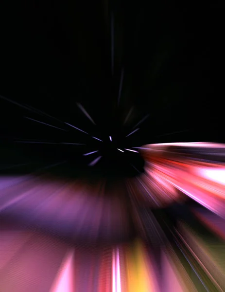 Барвисті Яскраві Спалахи Світлової Енергії Попереджений Графічний Рух Фону Динамічний — стокове фото