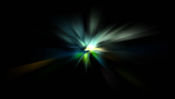 Explozia Unei Stele Strălucitoare Imagine Fundal Dinamică Colorată Lumini Strălucitoare — Fotografie, imagine de stoc