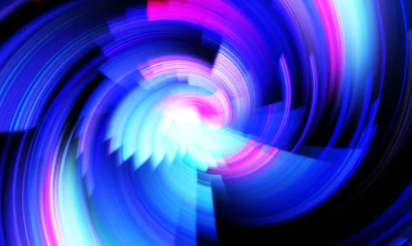Περιστρεφόμενο Φως Φόντο Δείχνουν Ethereal Ενεργειακή Περιστροφή Στροβιλισμού Ζωντανά Χρώματα — Φωτογραφία Αρχείου
