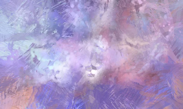 Soyut arkaplanda pürüzlü fırça darbeleri. Fırça boyası. Renkli boya darbeleri. Eşsiz duvar sanatı. Tuvaldeki modern sanat. Renkli çağdaş sanat eserleri.