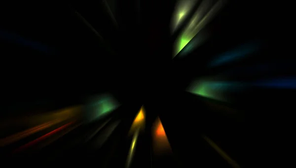 Explotion Glowing Star Dynamic Colorful Background Image Glow Lights Wallpaper — Stock Photo, Image