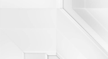 3 boyutlu geometrik arkaplan. Fütürist şablon. Minimalist zarif zemin. Son moda lüks kompozisyon. Karanlık elementleri olan birinci sınıf soyut duvar kâğıdı. Poster, broşür, sunum için tasarım.